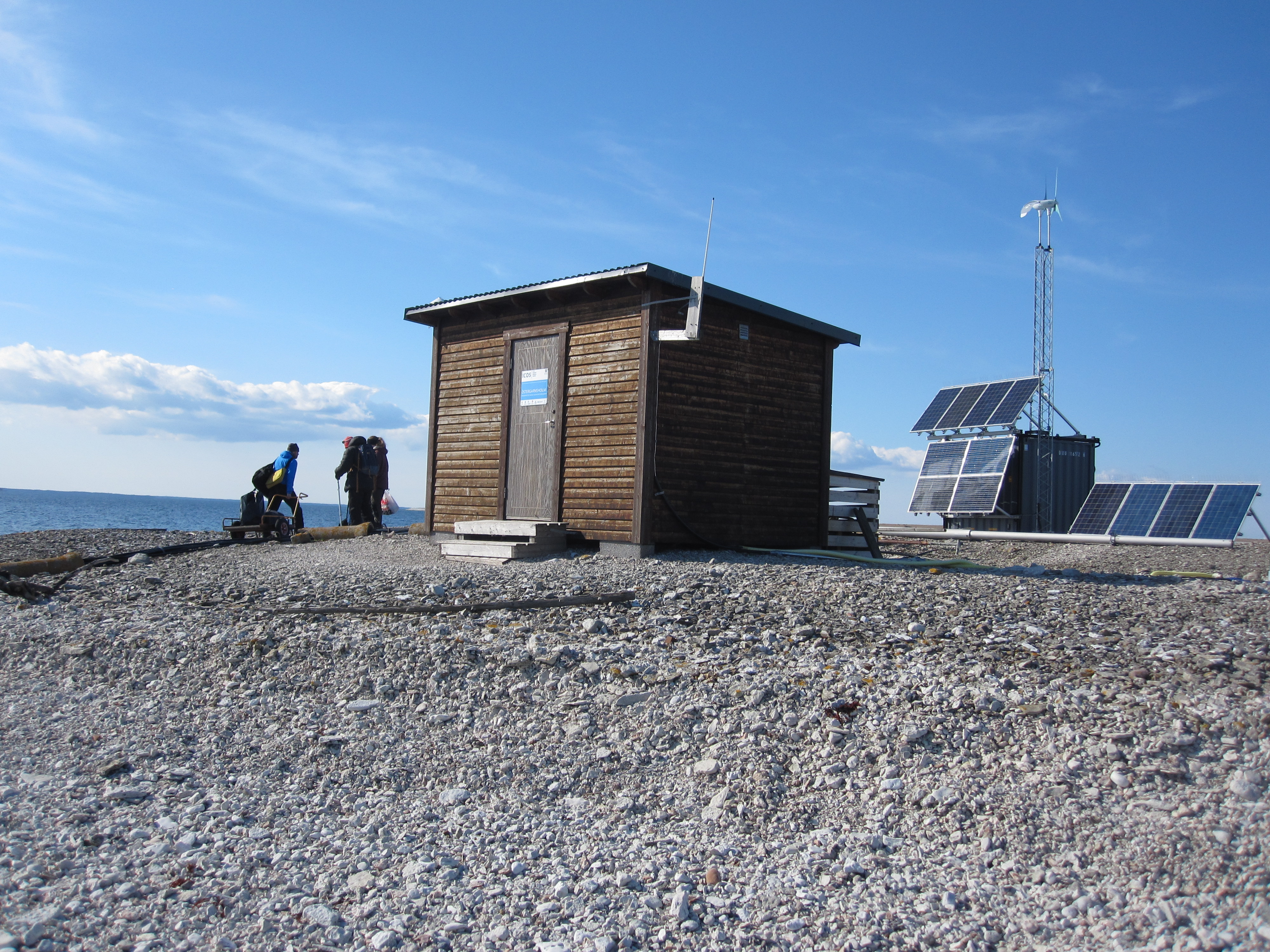 Measurement hut