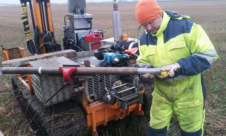 Work at the station