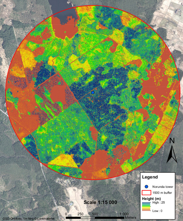 vegetation map